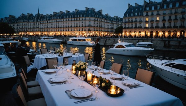 Yacht luxury events à paris : organisez une soirée d'entreprise mémorable